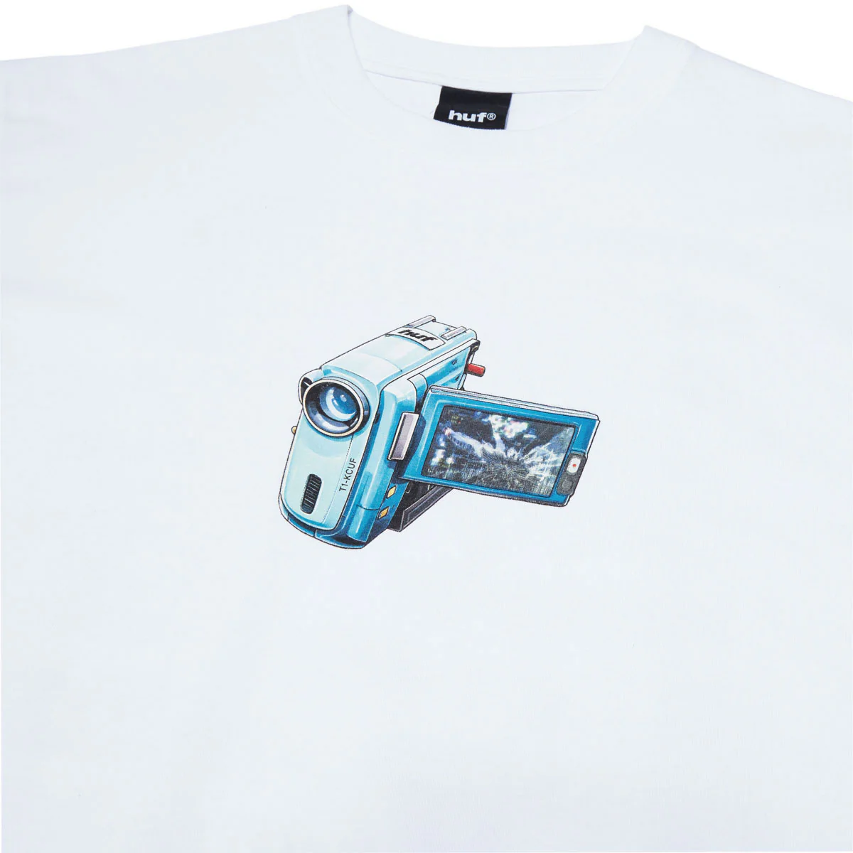 HUF H Cam T-Shirt - White - Image 3