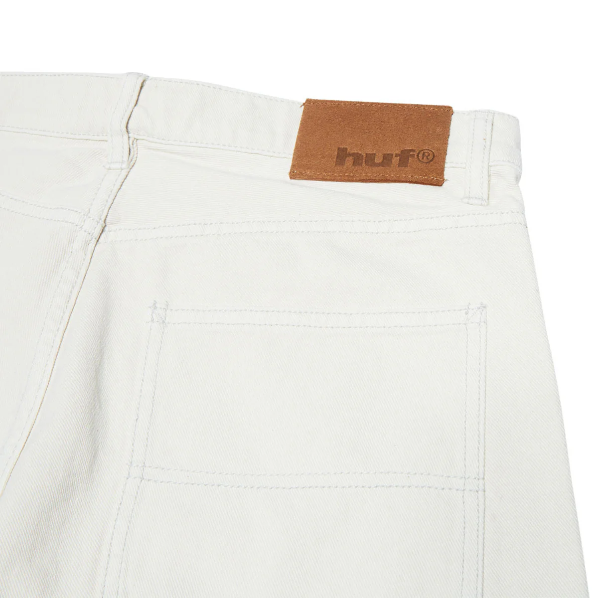 HUF Kinda Loose Double Knee Shorts - Natural - Image 6