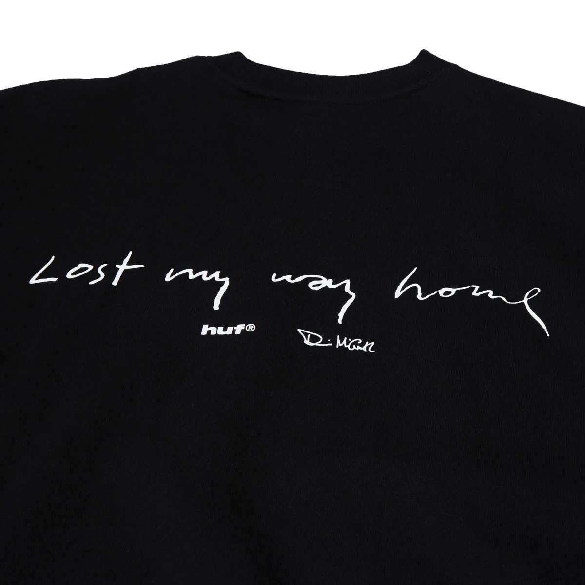 HUF Lost My Way Home Crew Sweatshirt - Black - Image 4
