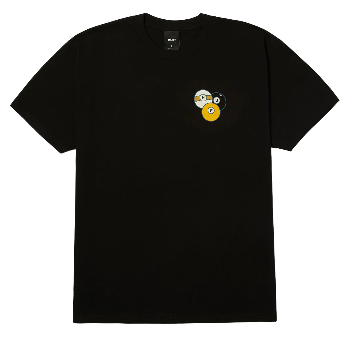 HUF Rack Em Up T-Shirt - Black - Image 2