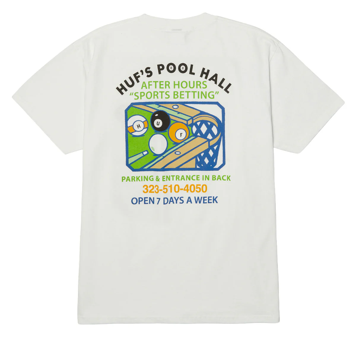 HUF Rack Em Up T-Shirt - White