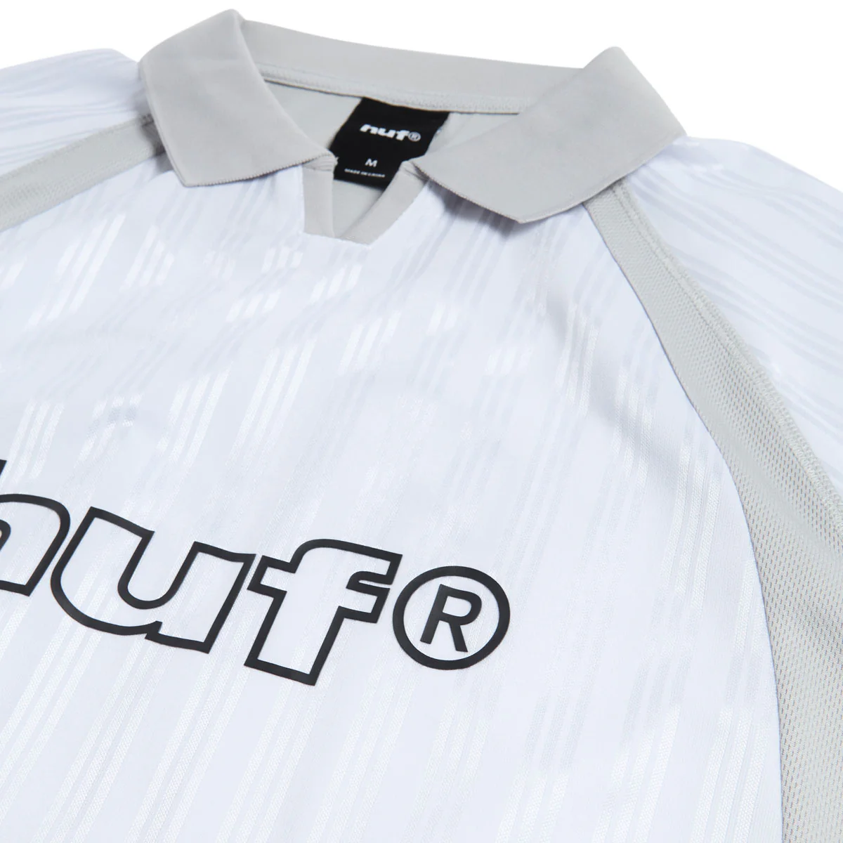 HUF Sideline Soccer Jersey - White - Image 3