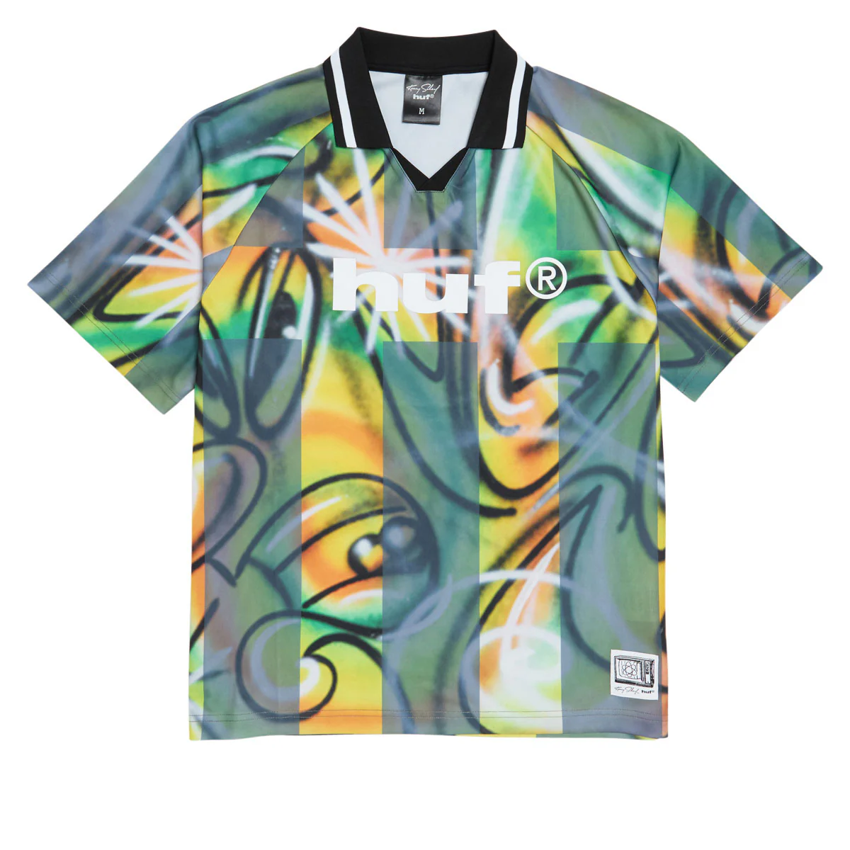 HUF x Kenny Scharf Multitud Soccer Jersey - Multi
