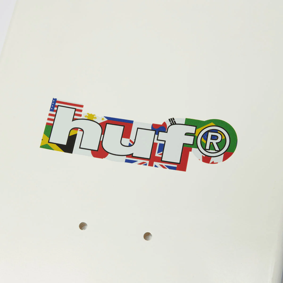 HUF x Mickey Mouse Worldwide Tour Skateboard Deck - White - 8.25" - Image 4