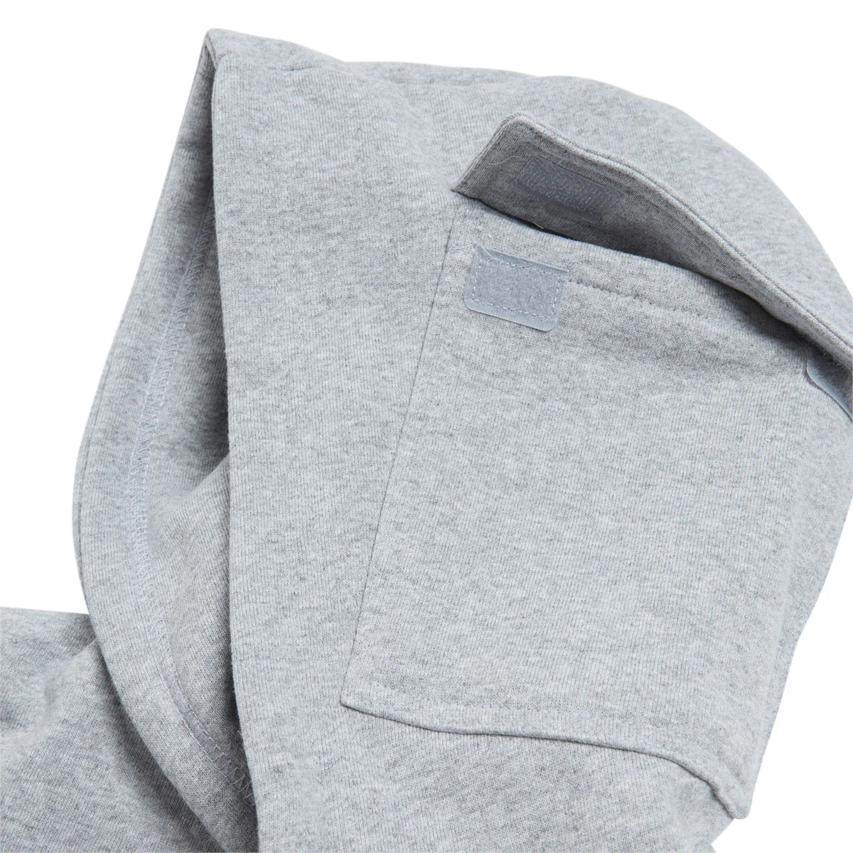 HUF x Pro Club Multi Pocket Hoodie - Heather Grey - Image 5
