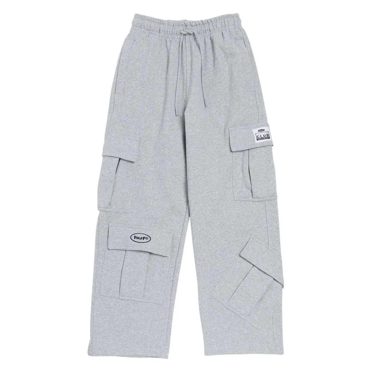 HUF x Pro Club Multi Pocket Sweatpants - Heather Grey