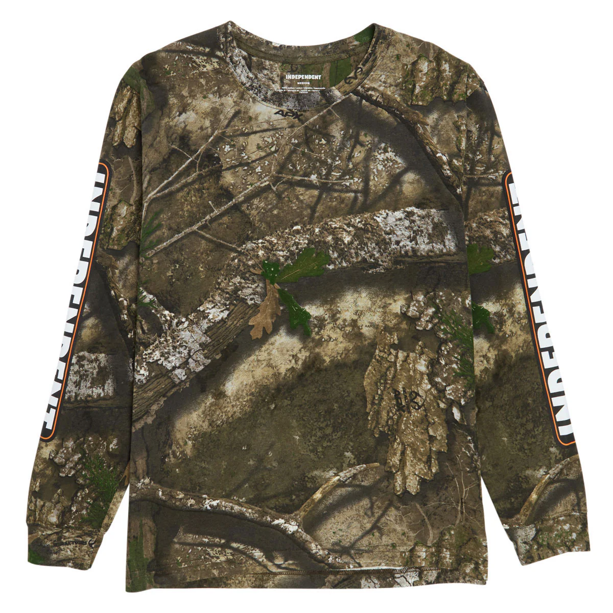 Independent Bar Logo Long Sleeve T-Shirt - Realtree APX