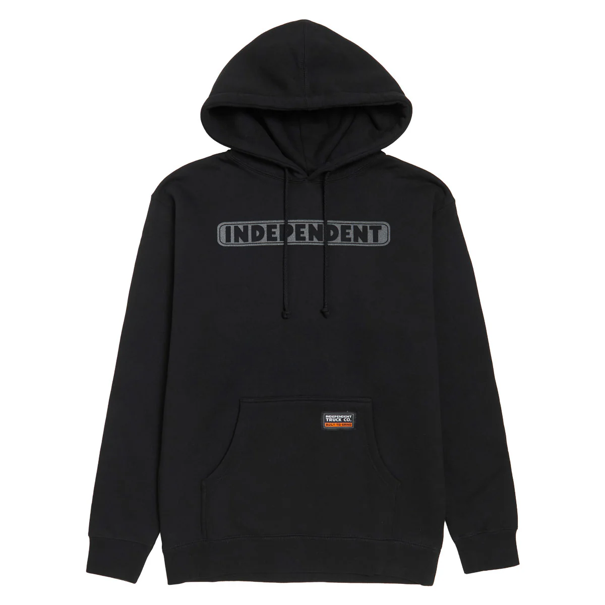 Independent Bar Logo Reflective Hoodie - Black/Reflective