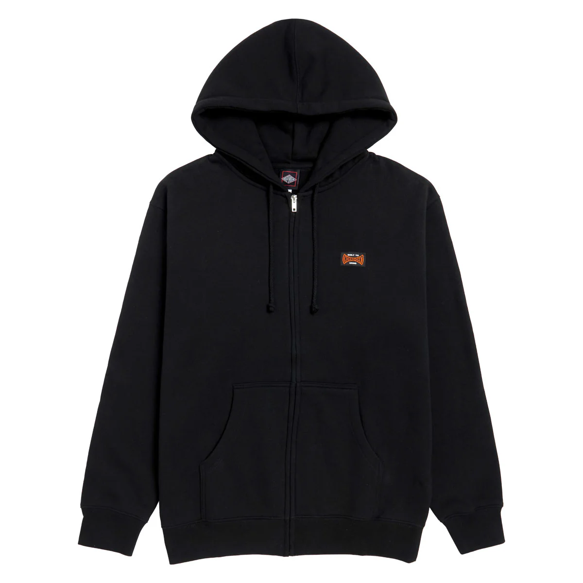 Independent Built To Grind Span Zip Hoodie - Black