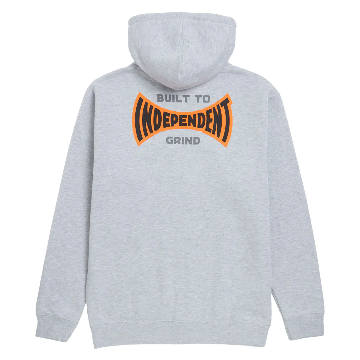 Independent Built To Grind Span Zip Hoodie - Grey Heather - Image 2
