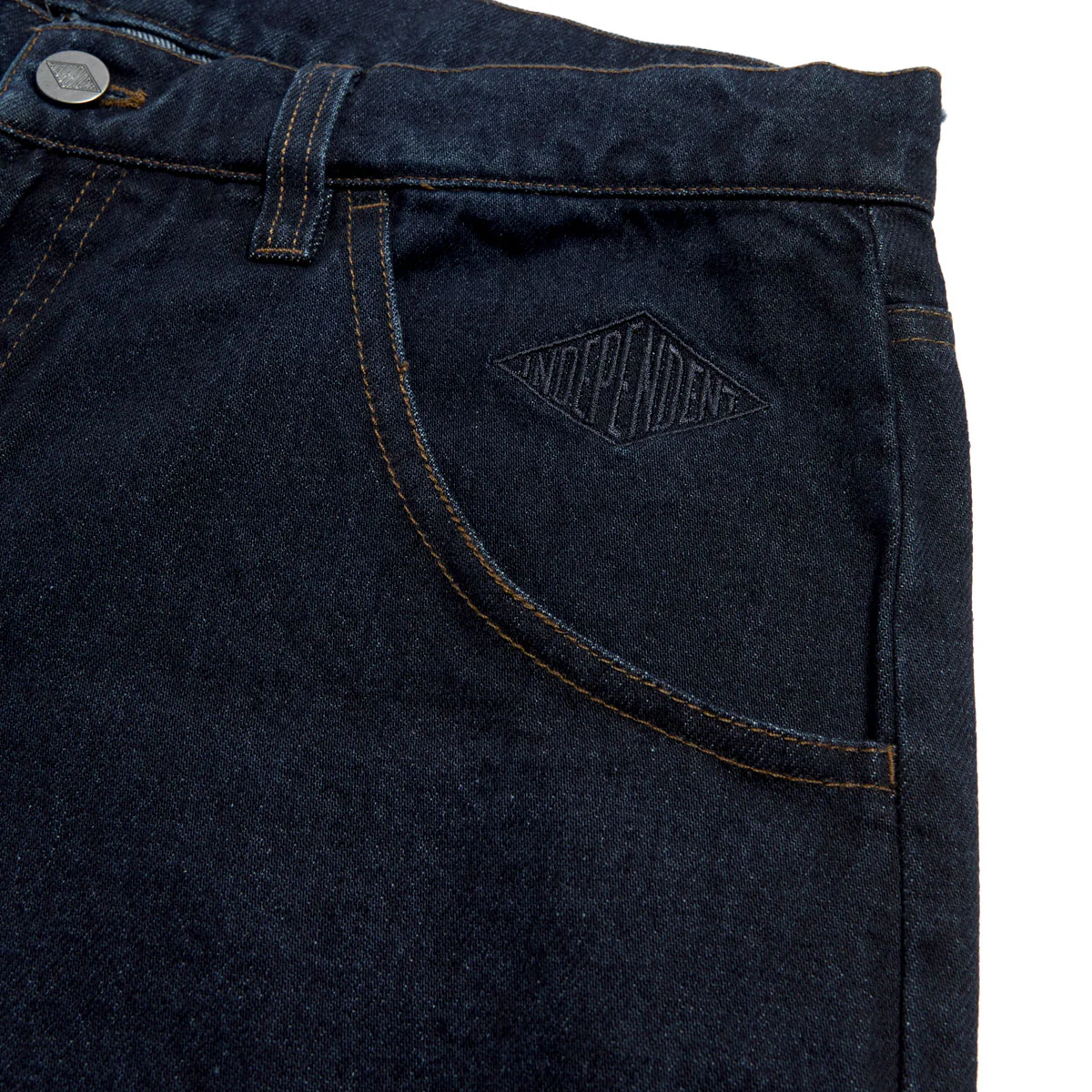 Independent Free On The Streets Denim Shorts - Dark Indigo - Image 4