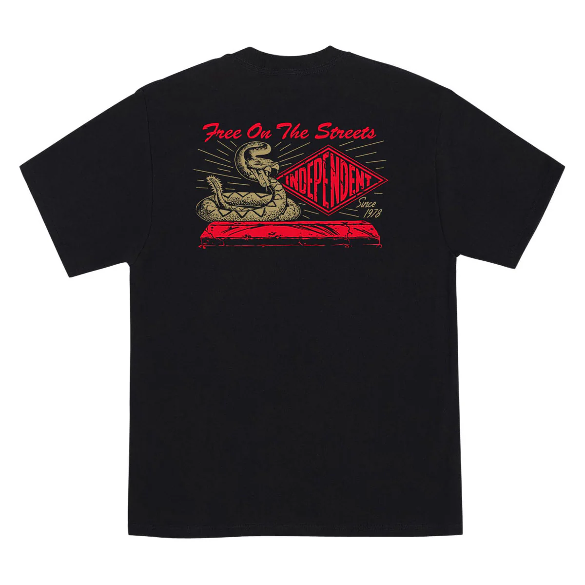 Independent Snake Bite T-Shirt - Black