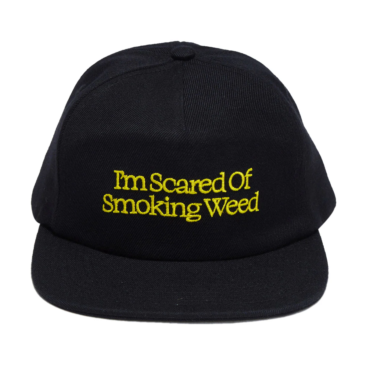 Jacuzzi Unlimited Scared of Smoking Weed Hat - Black - Image 2