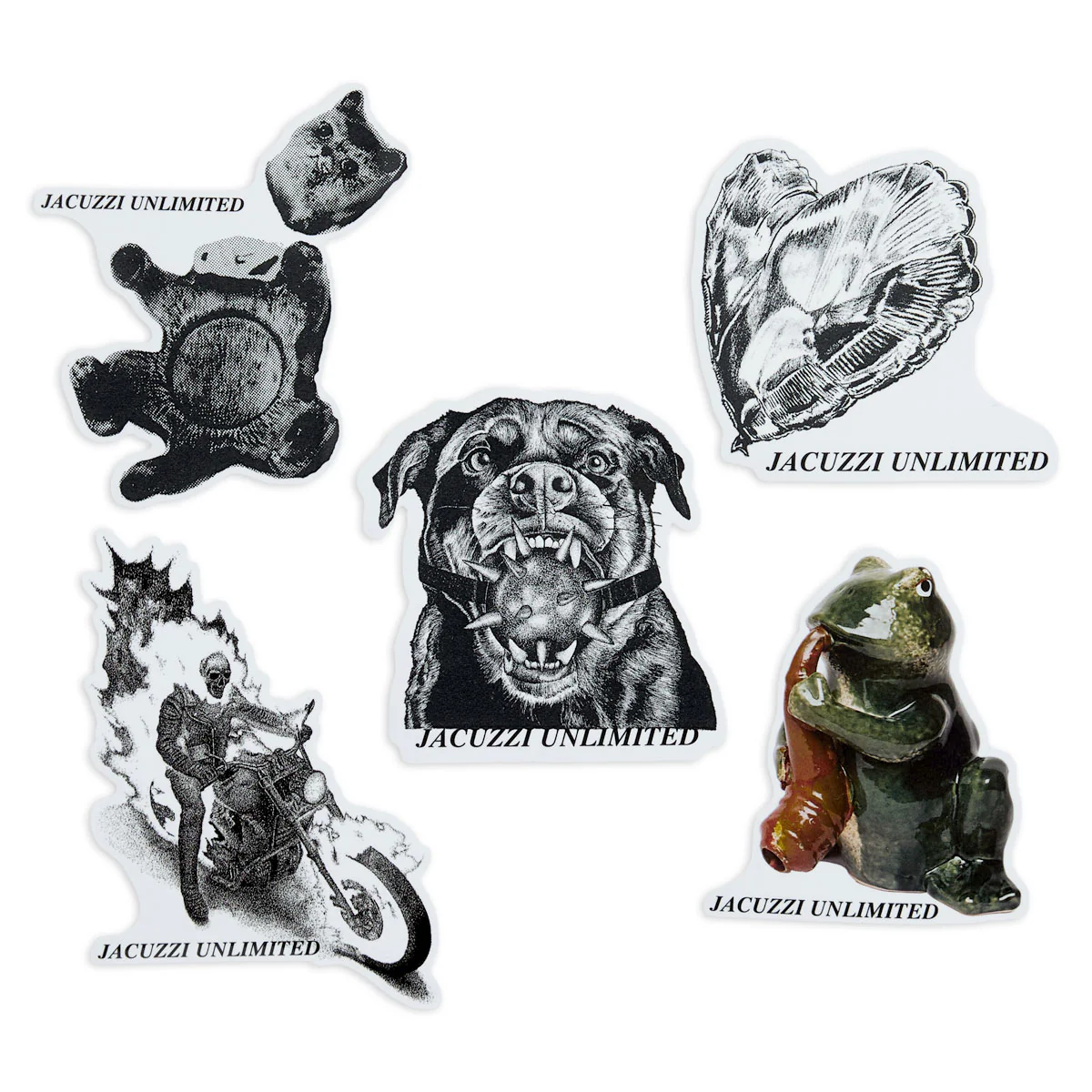 Jacuzzi Unlimited Spring 26 5 Pack Of Stickers - Assorted