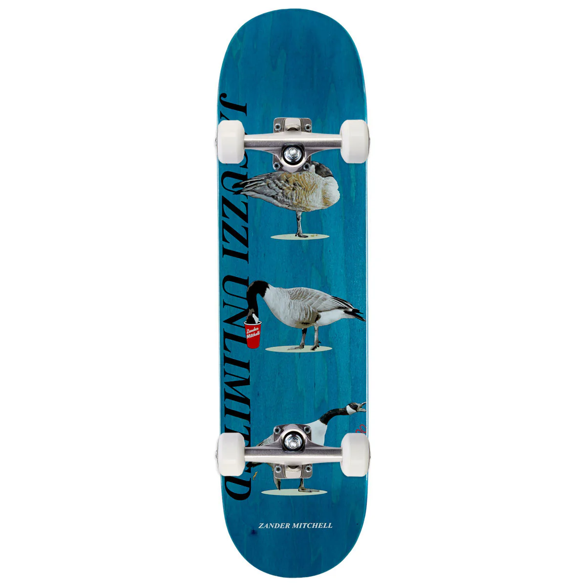 Jacuzzi Unlimited Zander Mitchell Geese EX7 Skateboard Complete - 8.25"