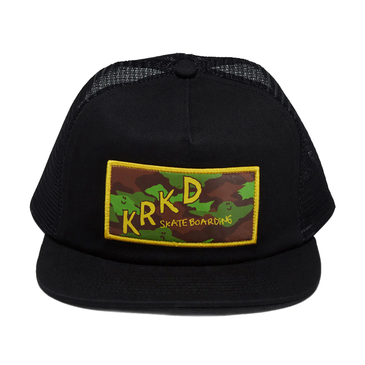 Krooked Kamo Hat - Black - Image 3