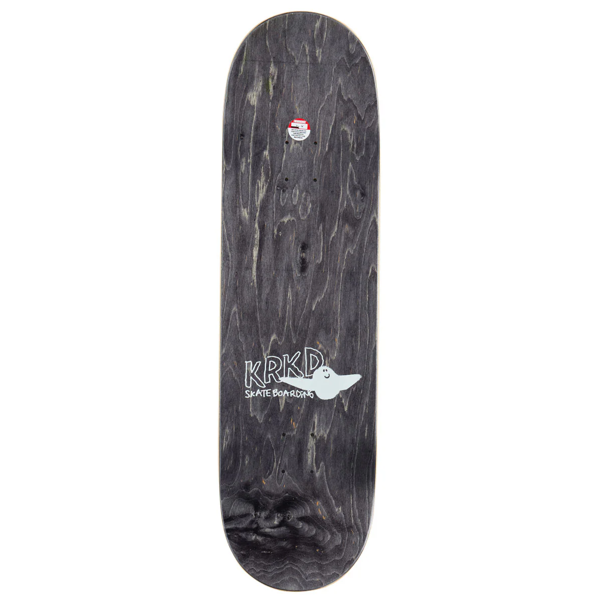 Krooked Kamo Wheel Wells Skateboard Complete - Black - 9.00" - Image 2