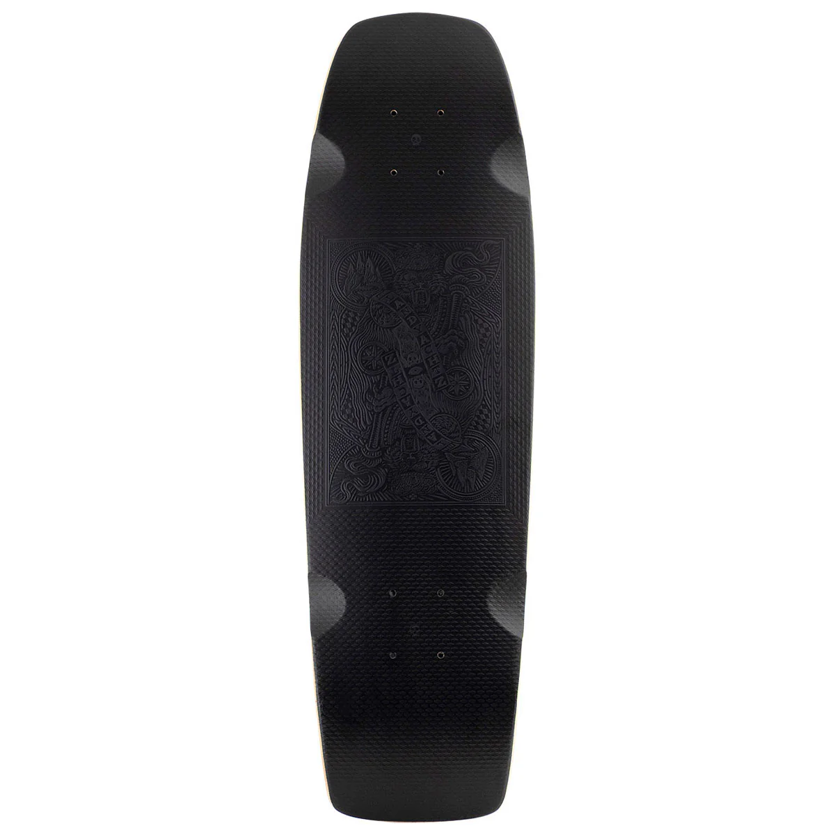 Landyachtz Dinghy Coffin Stealth Card Longboard Cruiser Deck