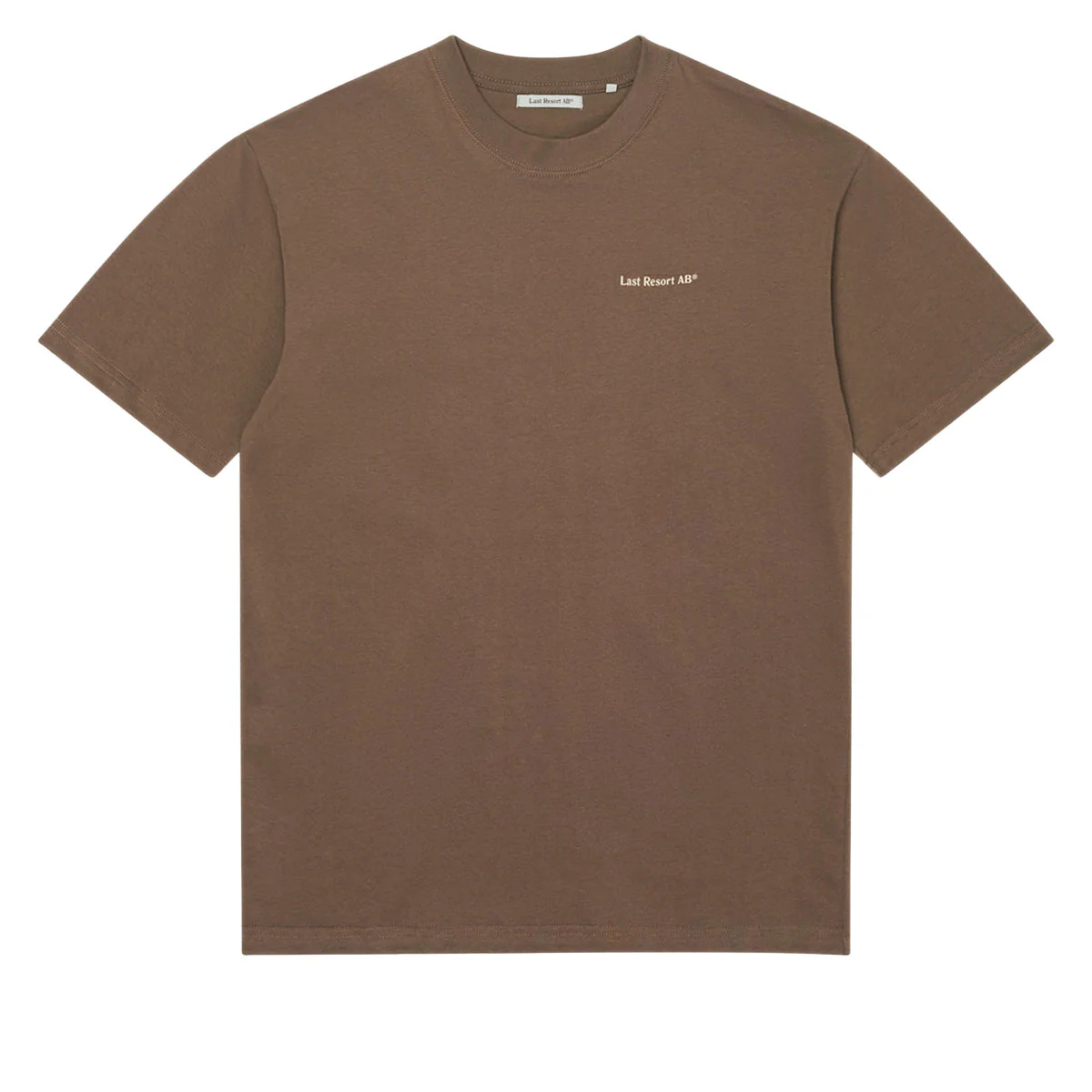 Last Resort AB Atlas Mono T-Shirt - Washed Brown/Beige