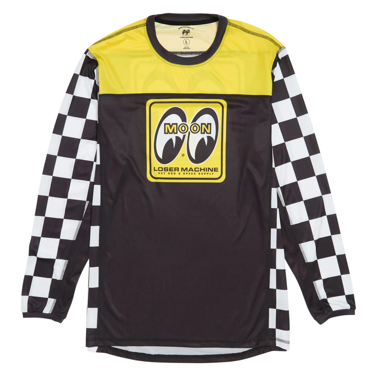Loser Machine Yokohama Jersey Shirt - Black/Yellow
