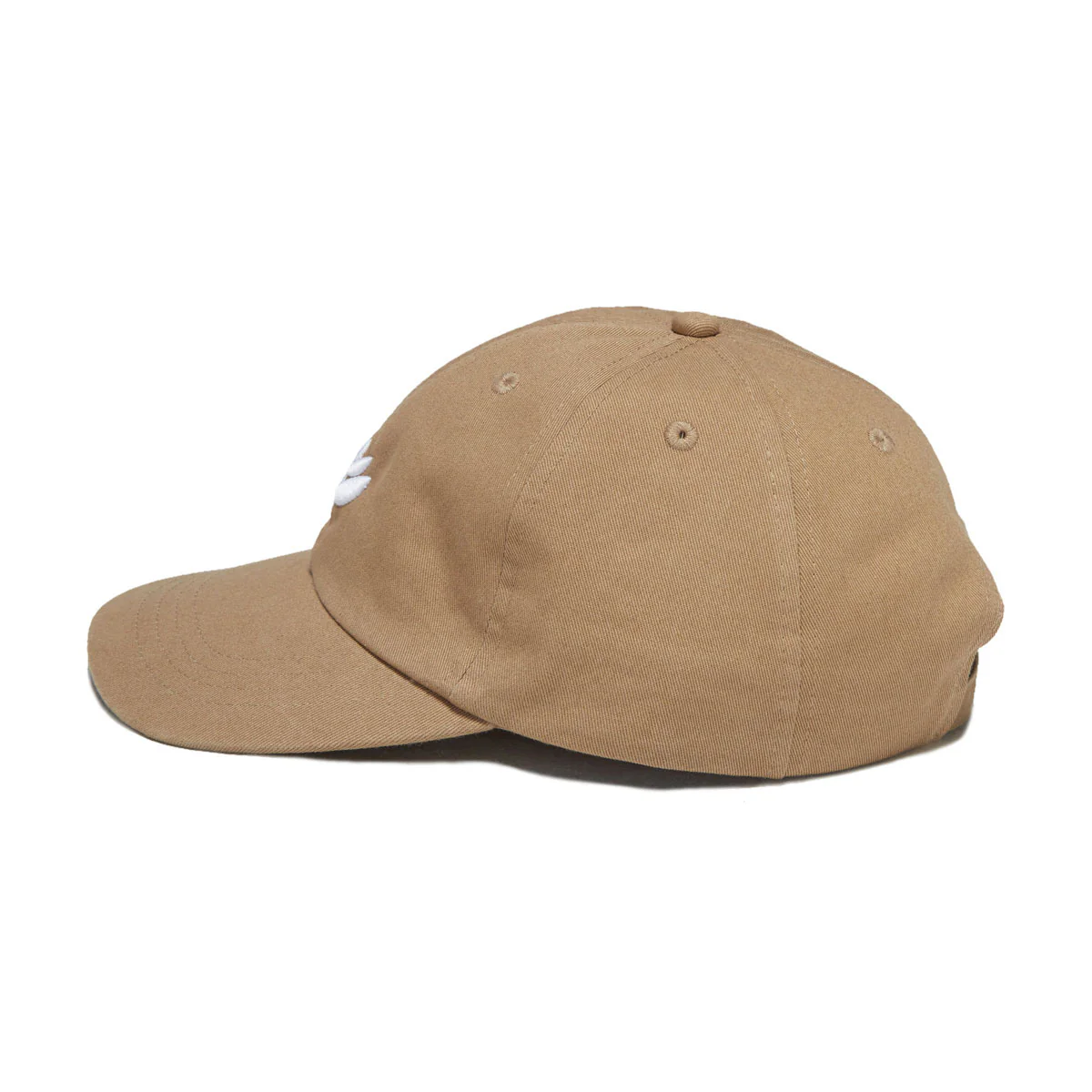Magenta Bossed Dad Hat - Beige - Image 3