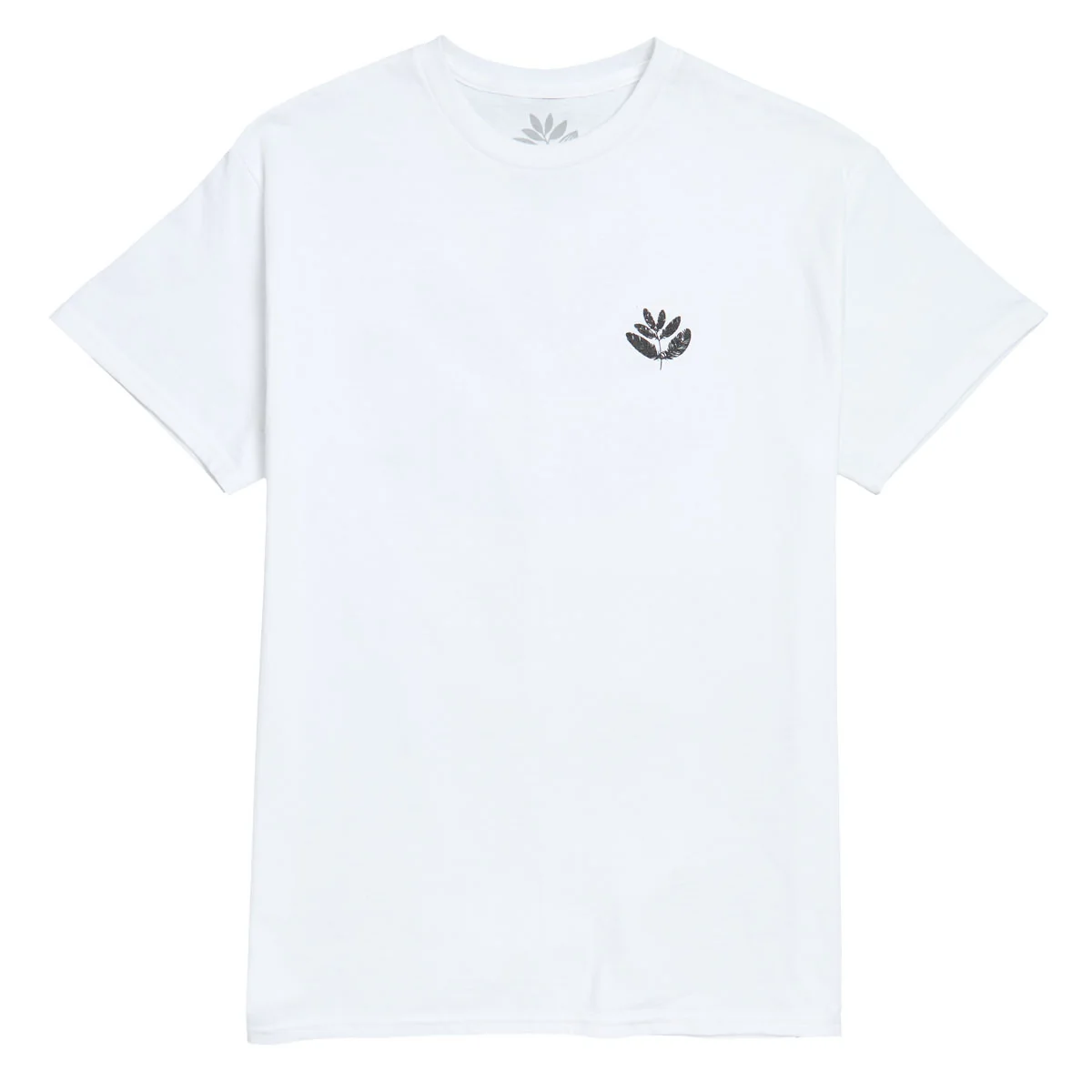 Magenta Feather T-Shirt - White - Image 2