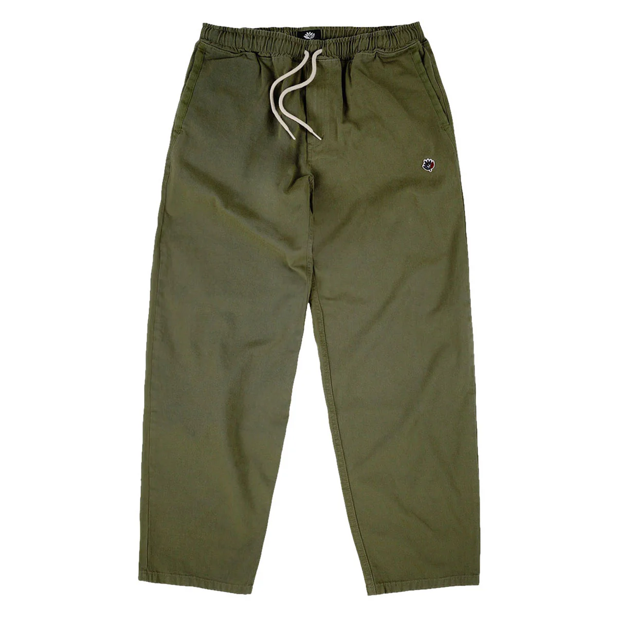 Magenta Loose Pants - Khaki
