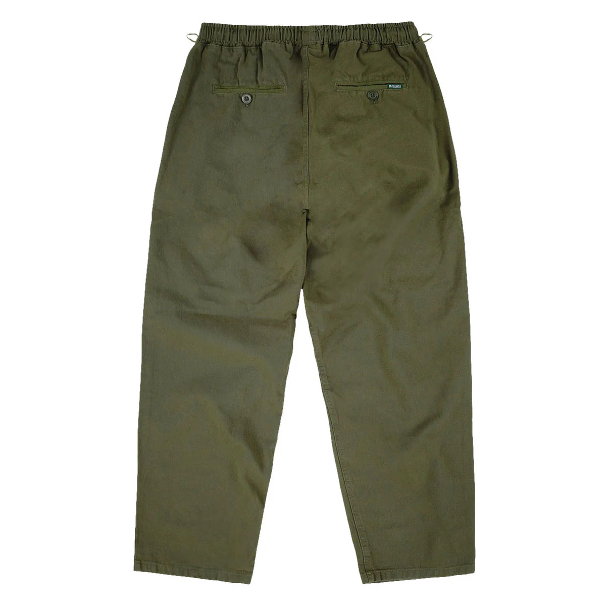 Magenta Loose Pants - Khaki - Image 2