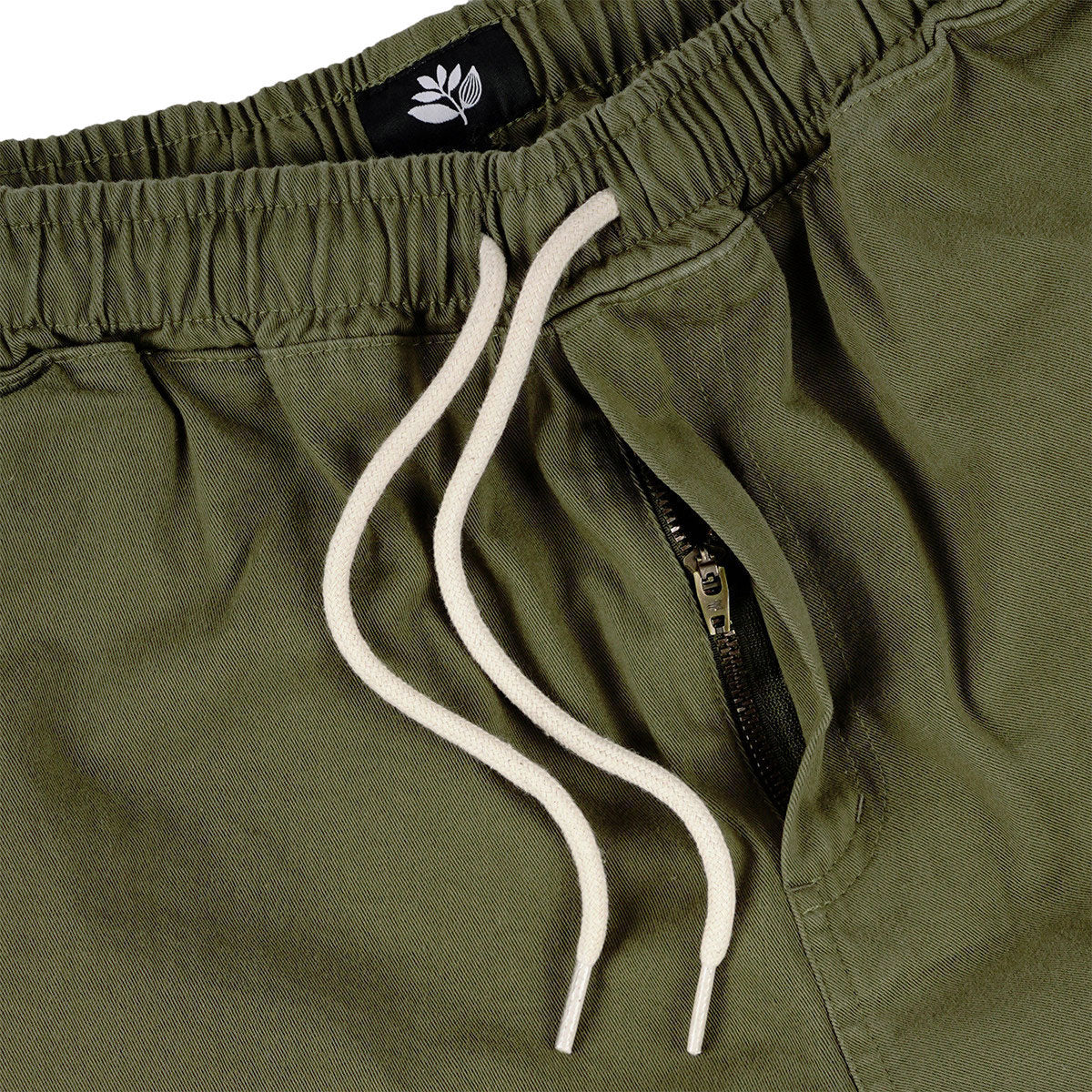 Magenta Loose Pants - Khaki - Image 4