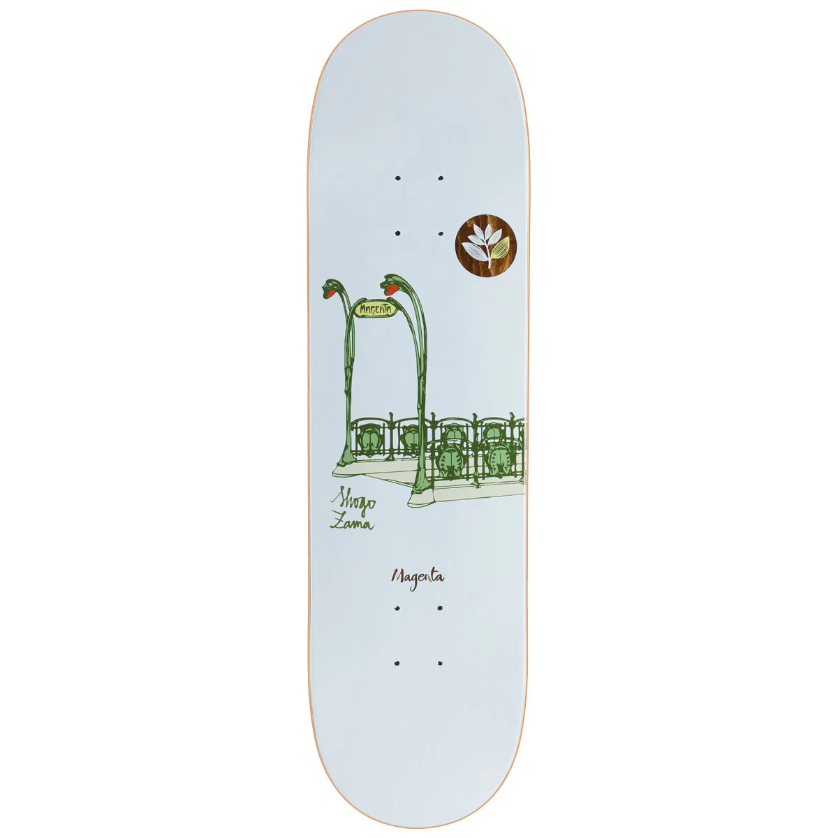 Magenta Shogo Zama Relic Series Skateboard Deck - 8.40"