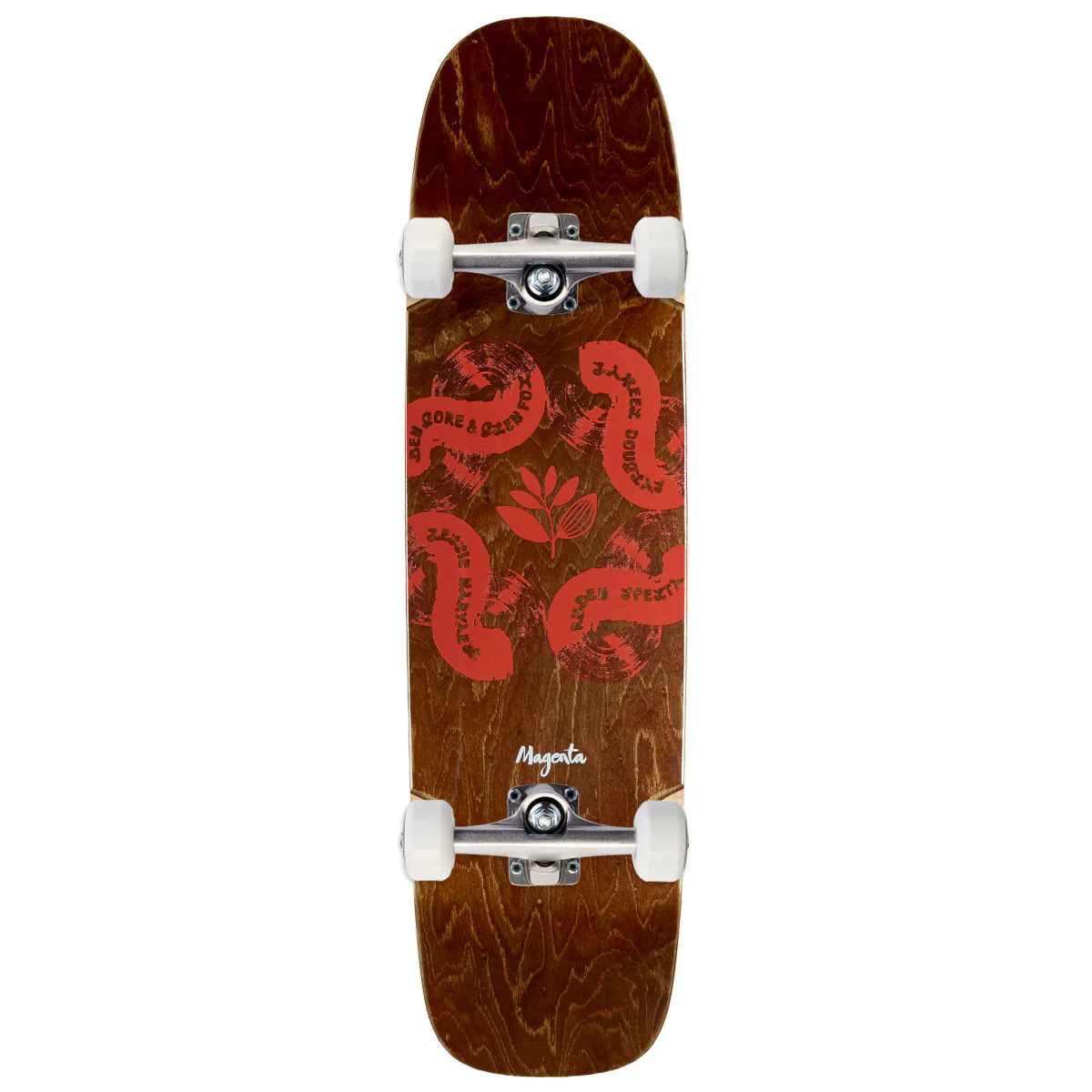 Magenta x Loophole Collab Wheel Wells Skateboard Complete - 8.25"