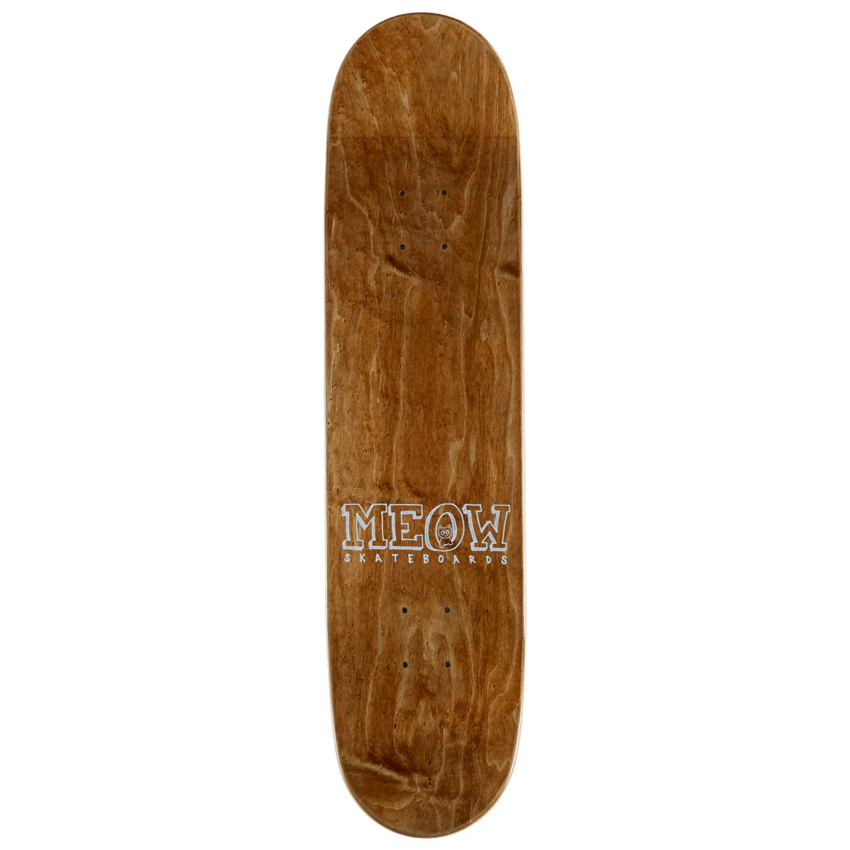 Meow Logo Skateboard Complete - Teal - 7.75" - Image 2
