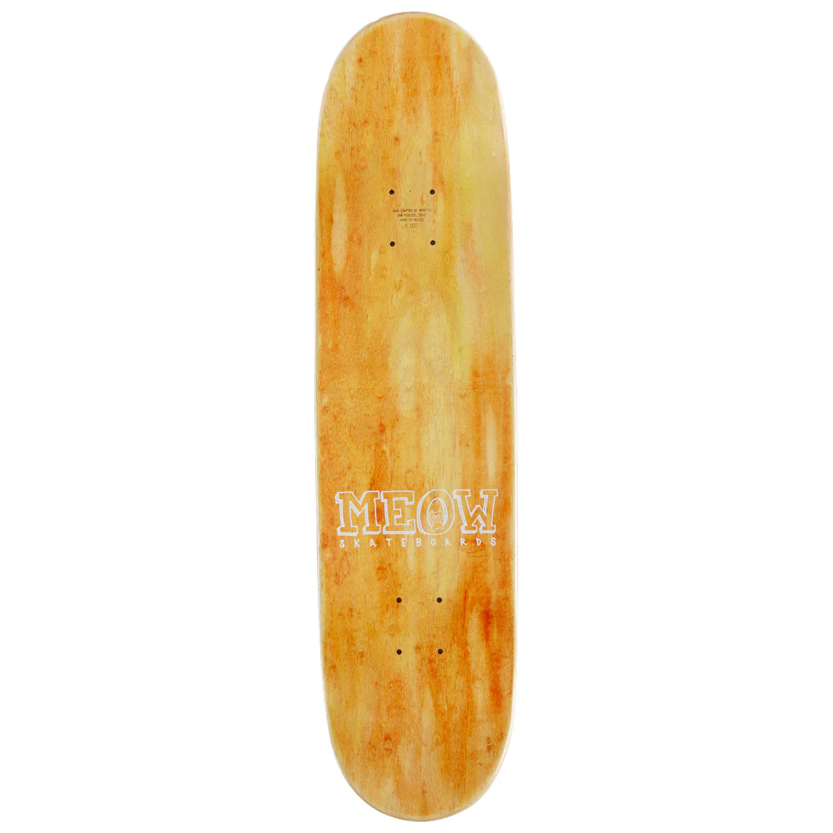 Meow Mariah Duran Runner Skateboard Deck - 8.00" - Image 2