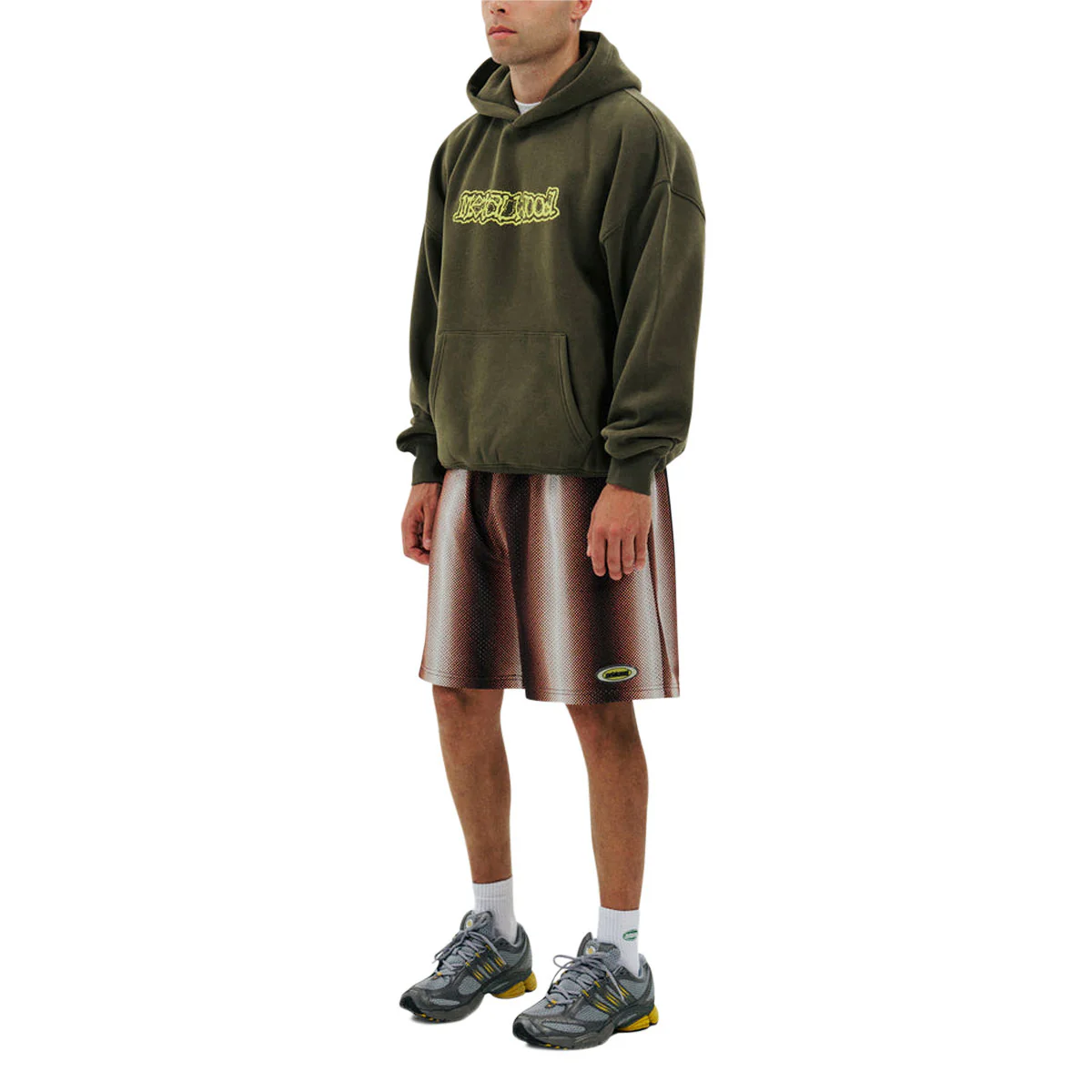 Metalwood Dewey Hoodie - Olive - Image 3