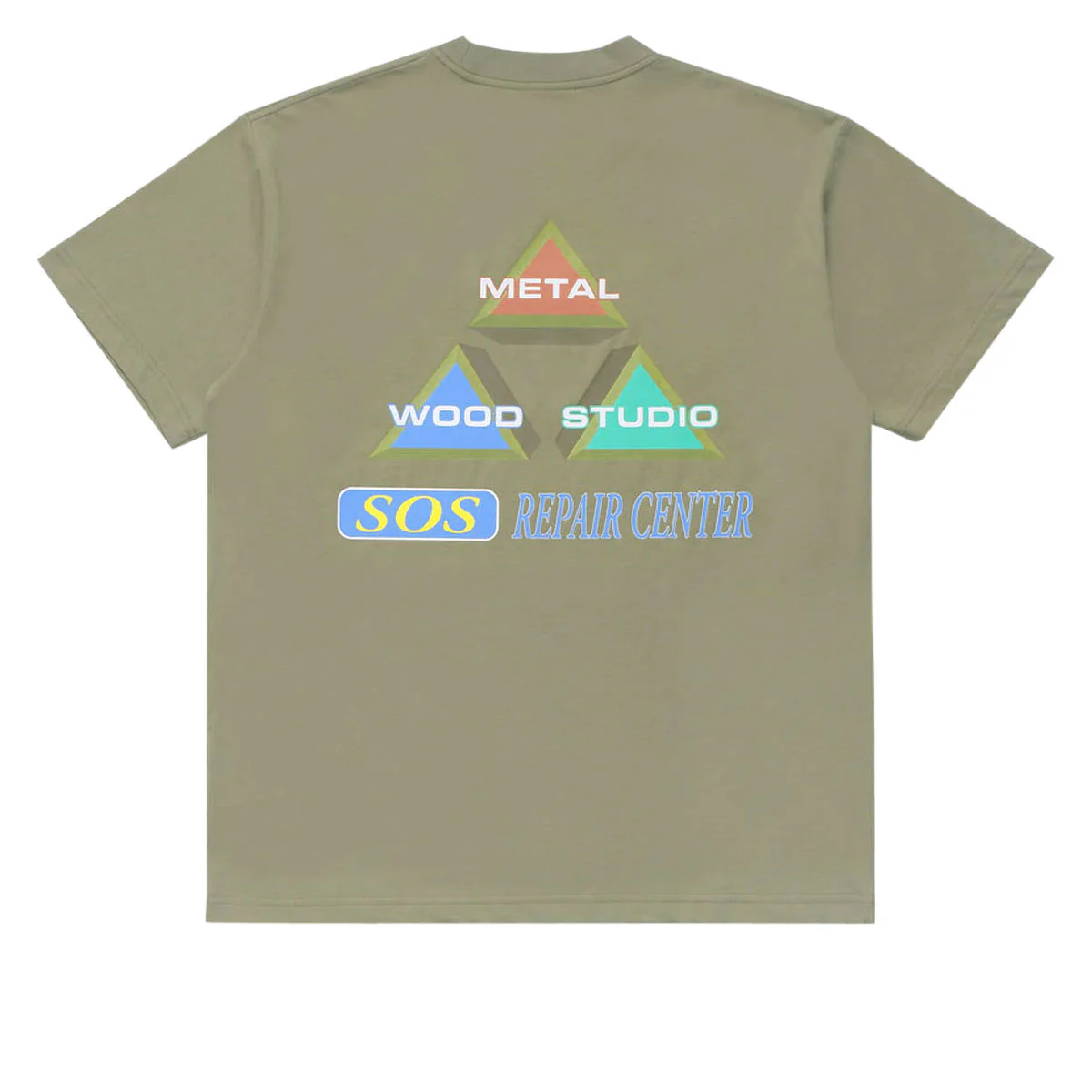 Metalwood King Of The Greens T-Shirt - Fatigue Green - Image 2