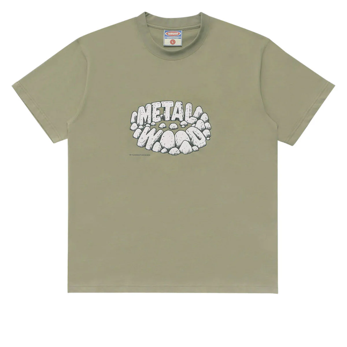 Metalwood Stonehenge T-Shirt - Fatigue Green