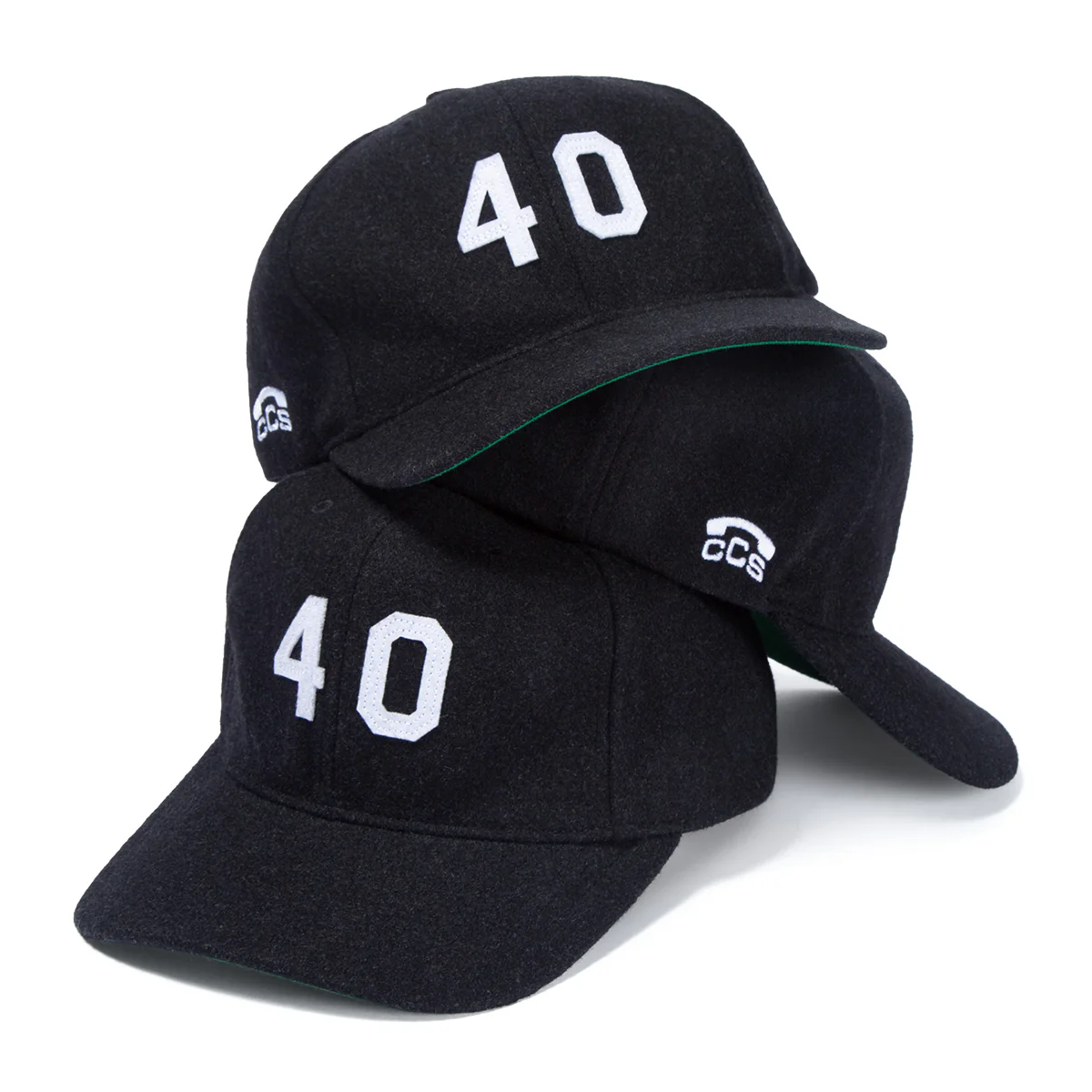 Mitchell & Ness x CCS 40 Year Wool Hat - Black - Image 6