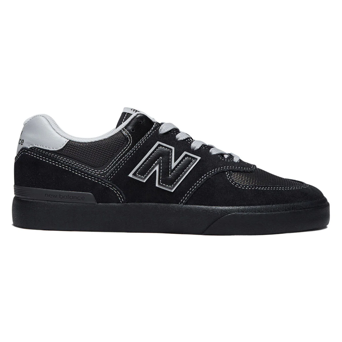 New Balance 574 Vulc Wide Shoes - Black/Black