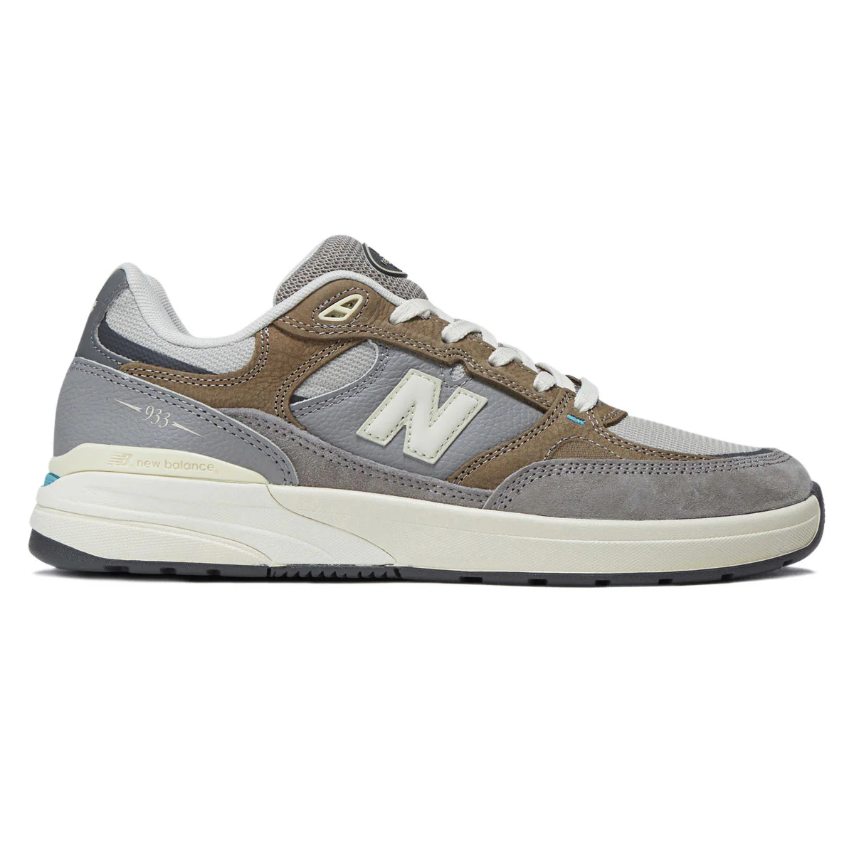 New Balance Andrew Reynolds 933 Grey Days Shoes - Marblehead
