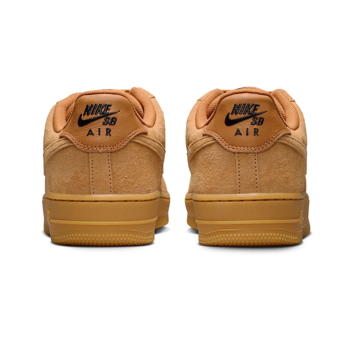 Nike SB Air Force 1 Shoes - Flax/Flax/Black/Gum - Image 4