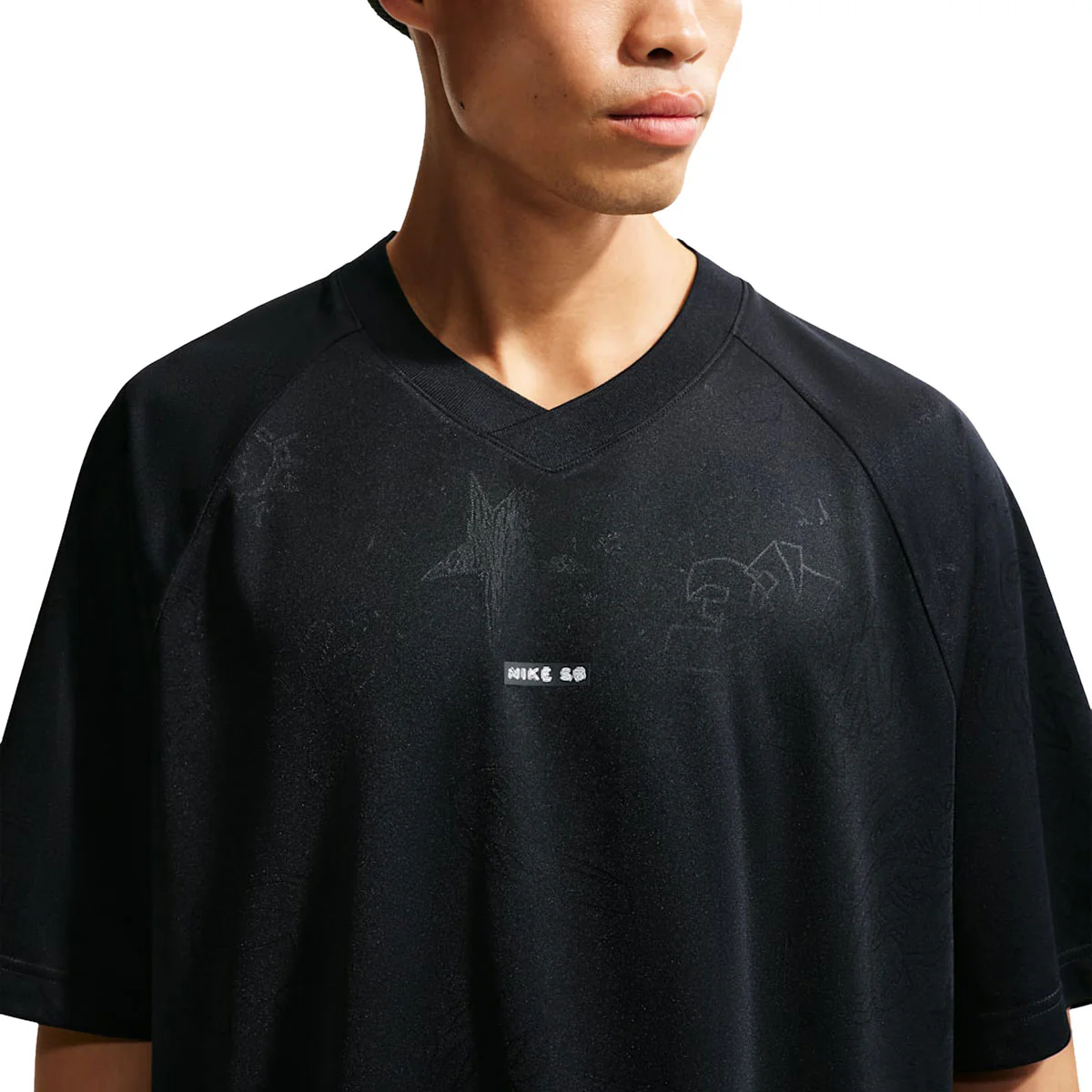 Nike SB Desk Doodle Jersey - Black - Image 3