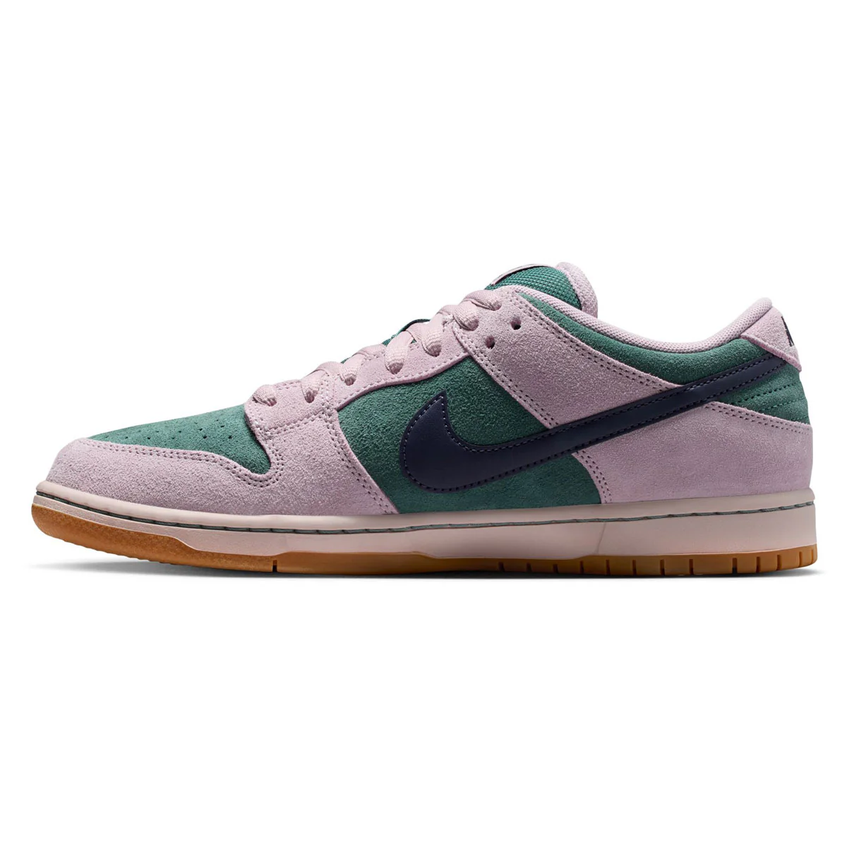 Nike SB Dunk Low Pro Shoes - Mineral Slate/Dark Raisin/Particle Rose - Image 2