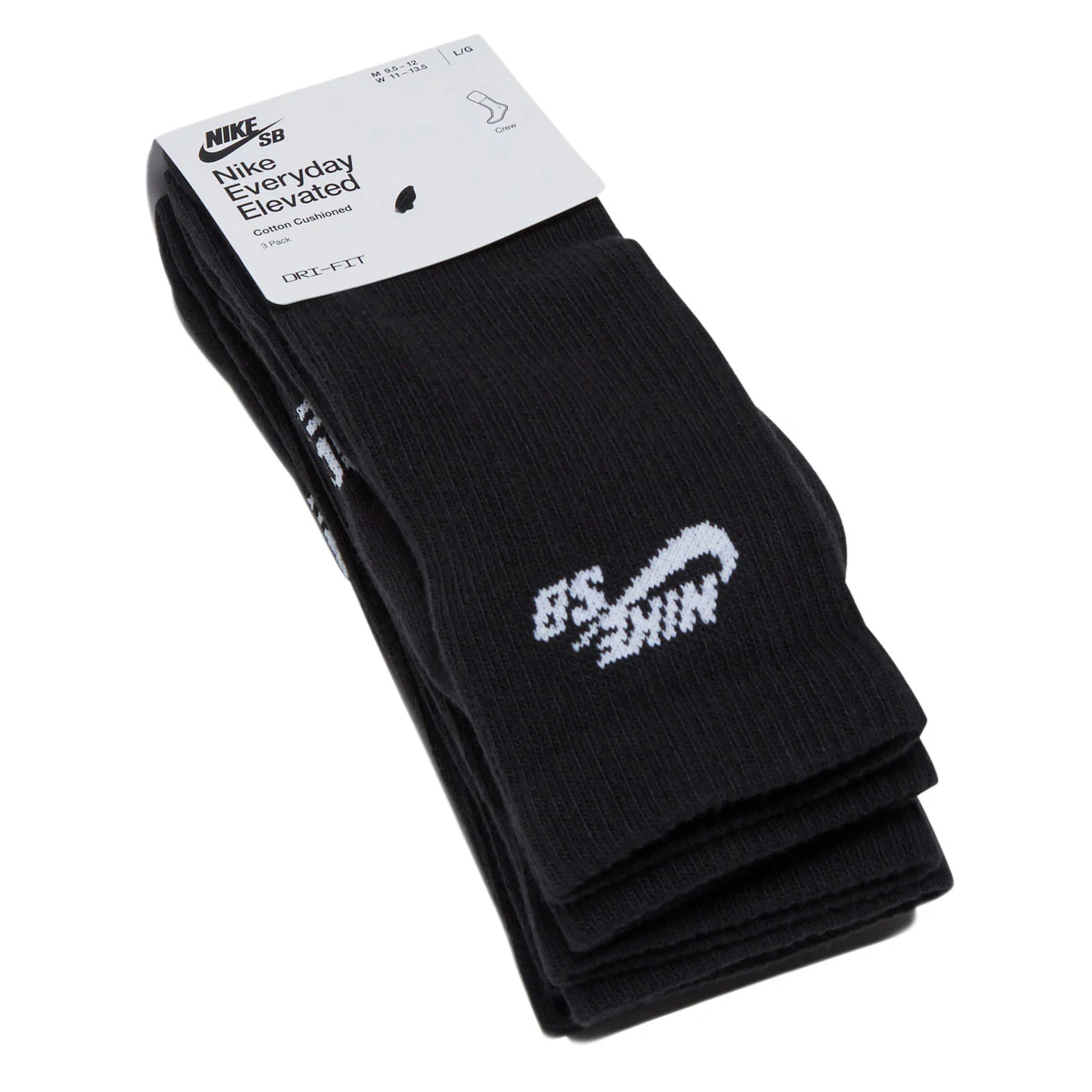 Nike SB Everyday Elevated Crew 3 Pack Of Socks - Multi-Color II - Image 3