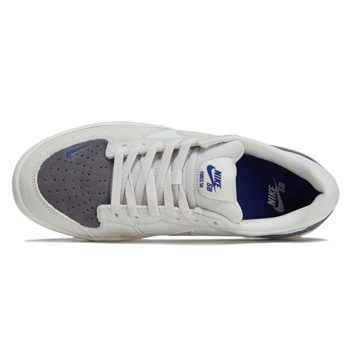 Nike SB Force 58 Shoes - Phantom/Light Orewood Brown/Pencil Point - Image 3