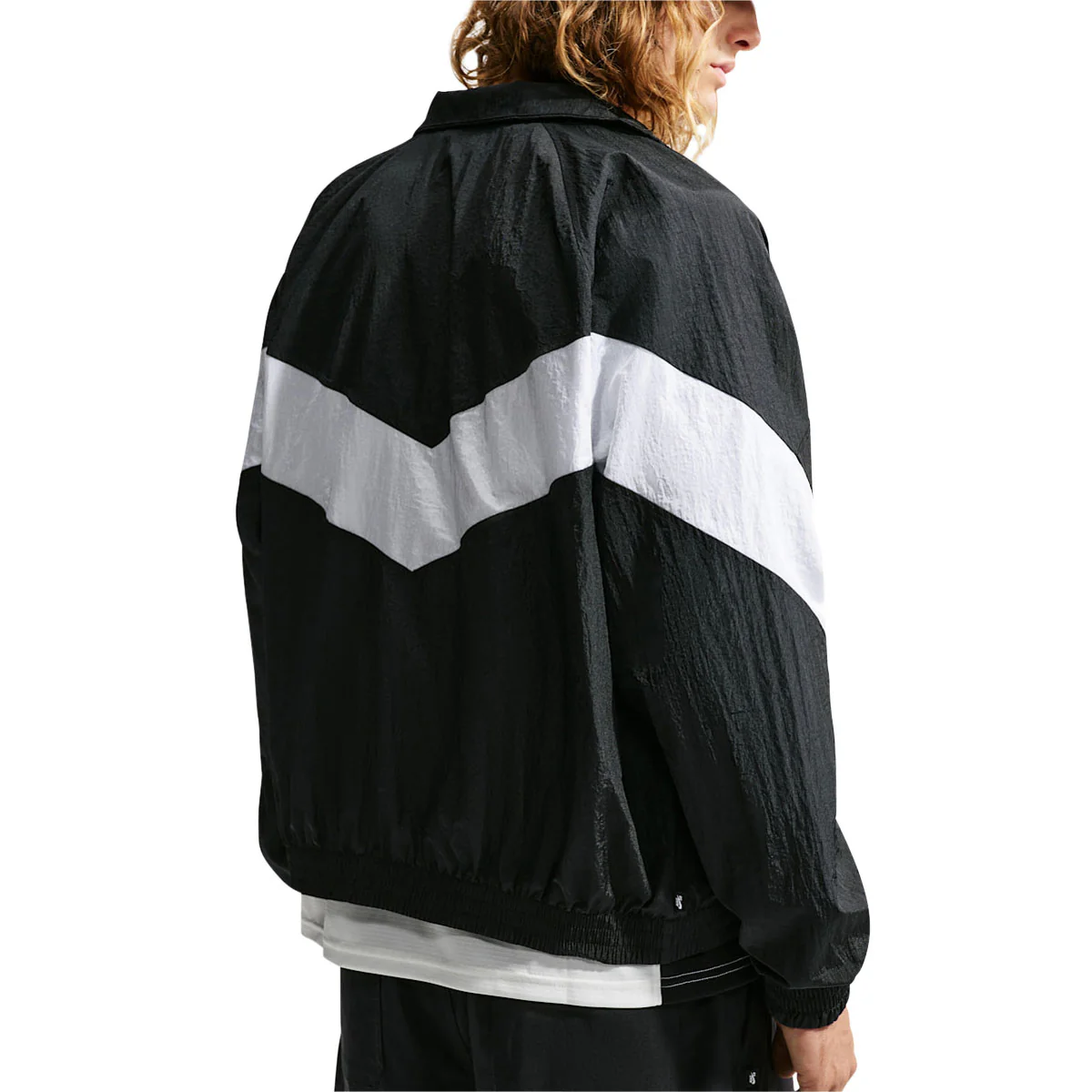 Nike SB Pavan Track Jacket - Black/Black/White/White - Image 2