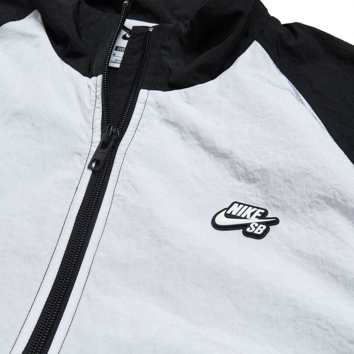 Nike SB Pavan Track Jacket - Black/Black/White/White - Image 4