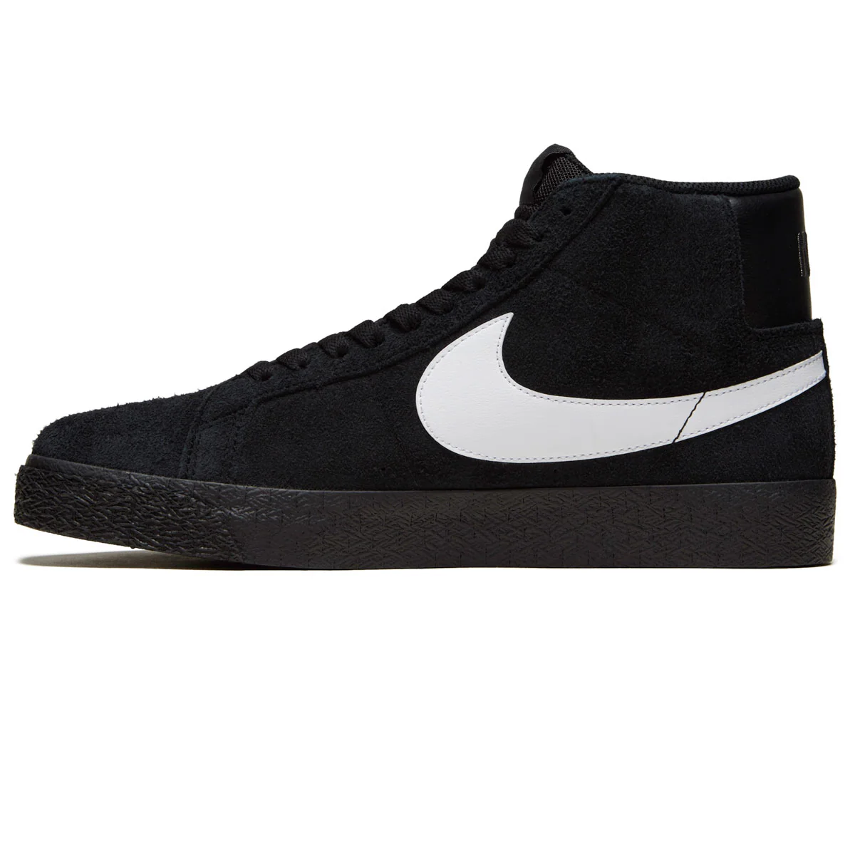 Nike SB Zoom Blazer Mid Shoes - Black/White/Black/Black - Image 2