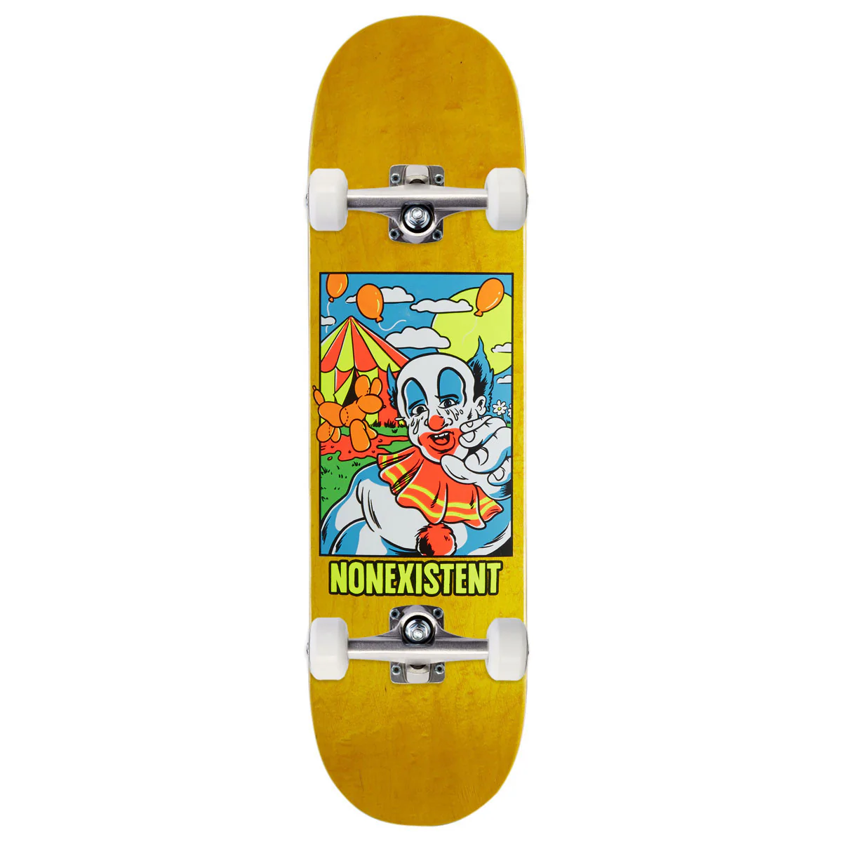 Nonexistent Clown Skateboard Complete - 8.375"