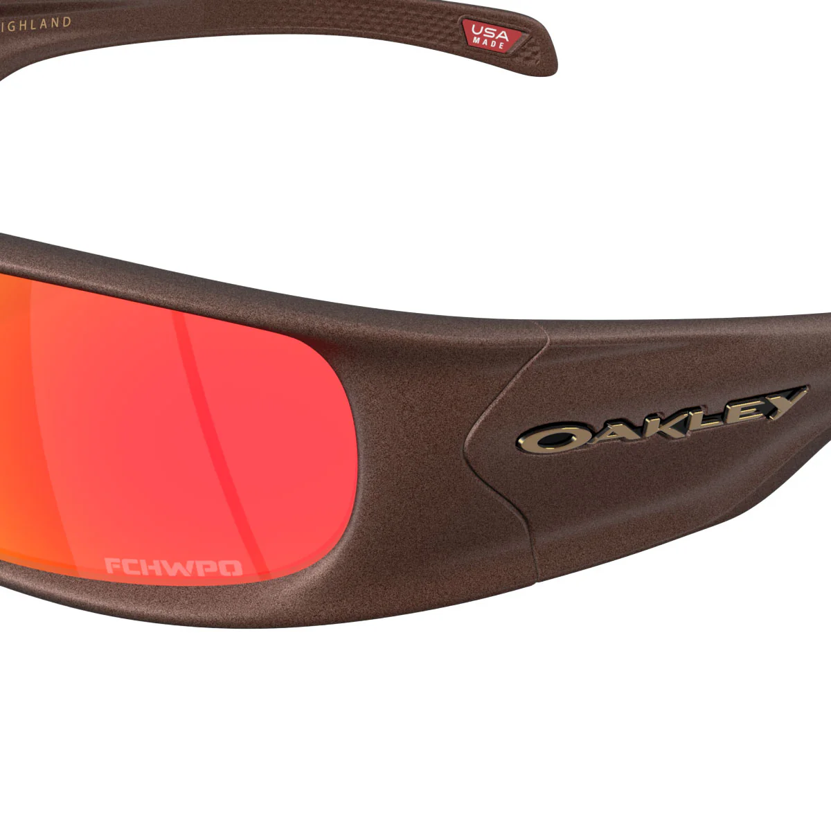 Oakley Highland Sunglasses - Corten/PRIZM Ruby Lens - Image 5