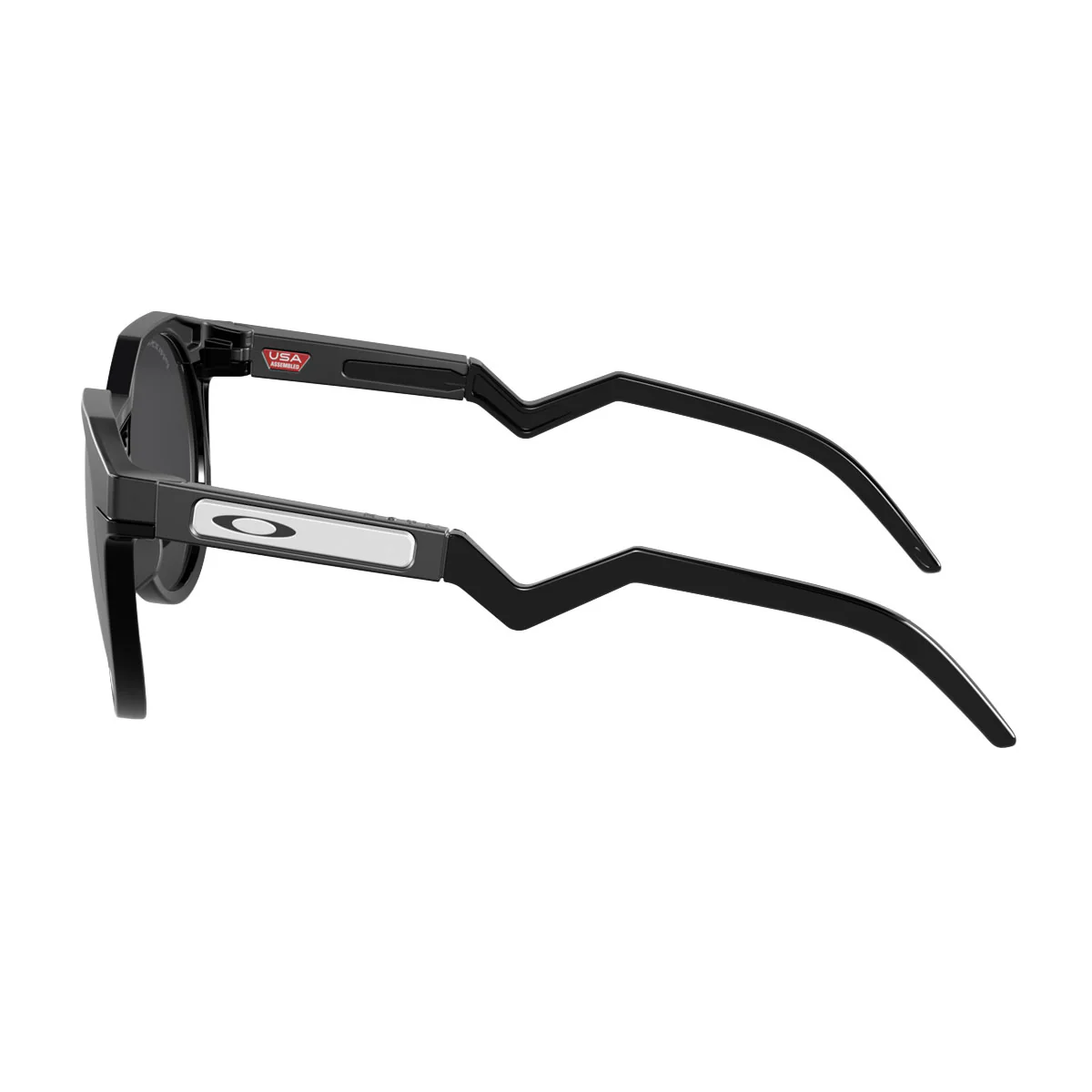 Oakley HSTN Sunglasses - Matte Black/PRIZM Black Lens - Image 3